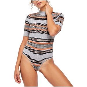 Free People Winter Warmer Women Bodysuit